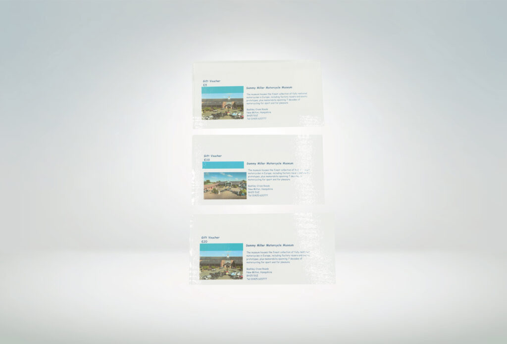 Museum Gift Vouchers Sammy Miller Museum