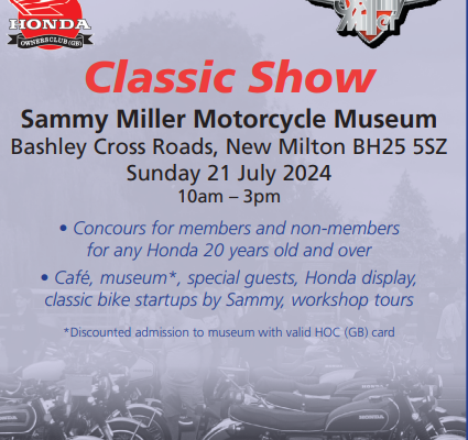 Honda Owners Club Classic Show