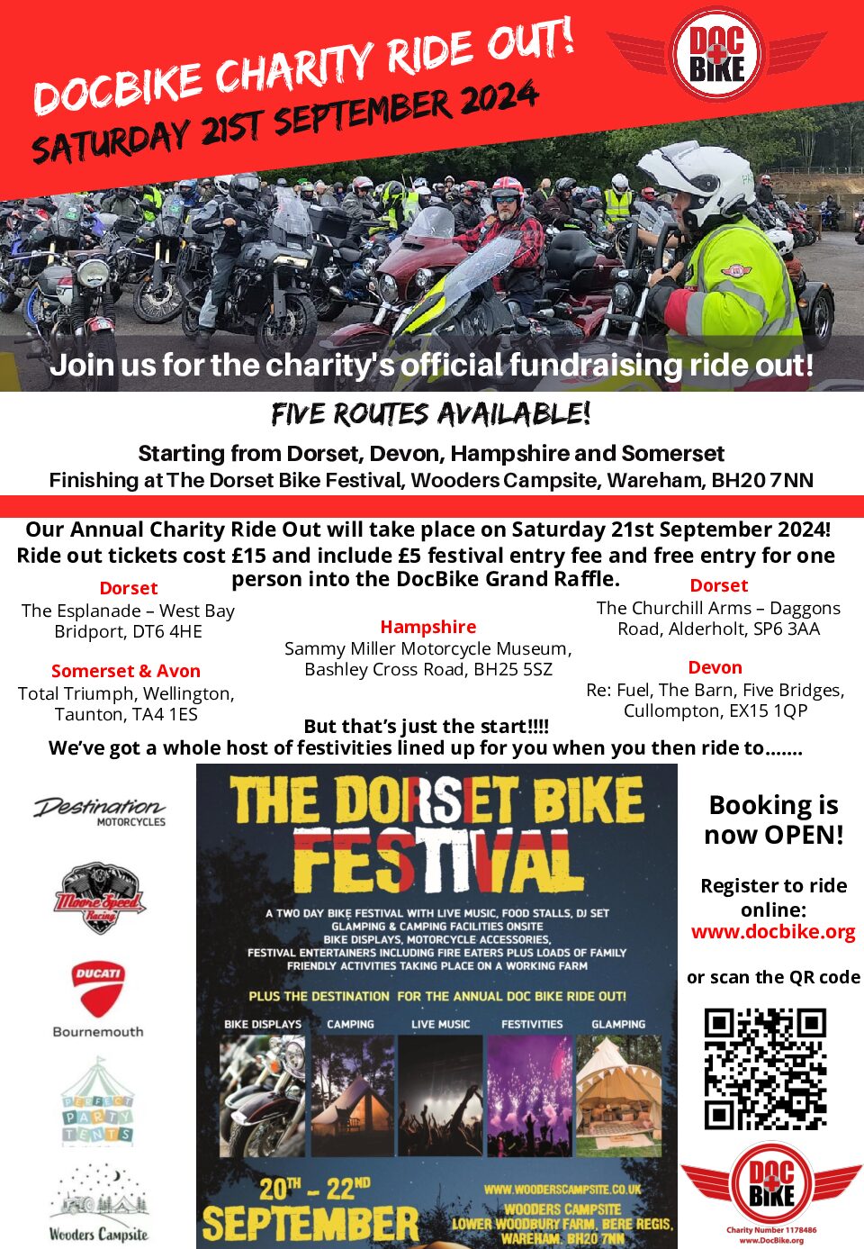 Doc Bike Charity Ride Out!